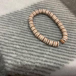 Summer clay bead bracelets